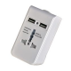 ADATTATORE UNIVERSALE DA VIAGGIO 2 USB