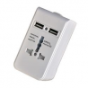 ADATTATORE UNIVERSALE DA VIAGGIO 2 USB