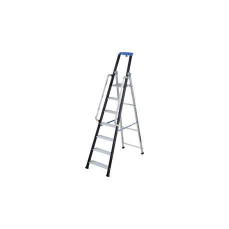 SCALA PRO DOPPIA 7 GRADINI C CORRIMANO