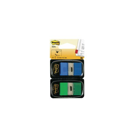 PACK 2 SEGNAPAGINA MEDIUM BLU VERDE