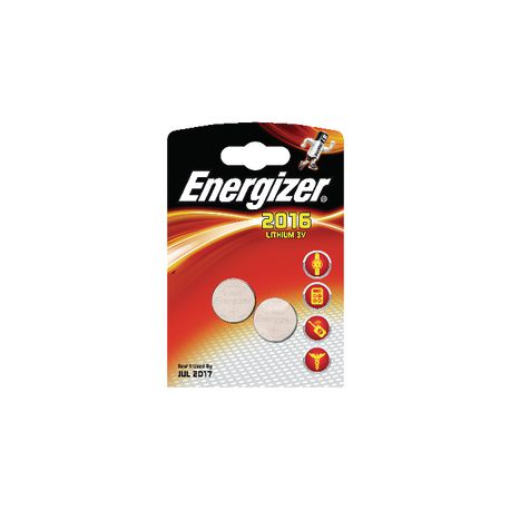 CF 2 PILE ENERGIZER ELECT LITIO CR2016
