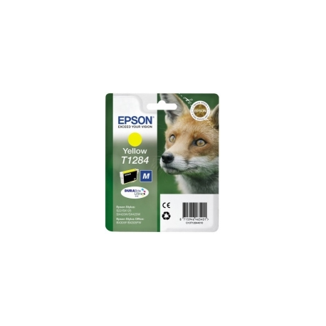 CARTUCCIA T1284 GIALLO ORIGINALE -  EPSON STYLUS S22/SX125/SX420/SX425/BX305