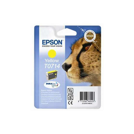CARTUCCIA T0714 GIALLO ORIGINALE - EPSON D78/DX4000/DX4050/DX5000/DX6000/DX6050/DX7000F-S20