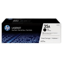 TONER CB435AD NERO DOPPIO ORIGINALE - HP LASERJET P1005/1006