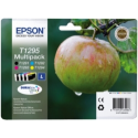 CARTUCCE T1295 MULTIPACK (B, C, M, Y) ORIGINALE - EPSON STYLUS BX305/SX420/320/BK525/SX620/SX425/BK925