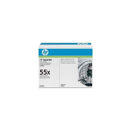 TONER CE255X NERO ORIGINALE - HP LASERJET CP3520/P3015 (12.500 PAGG.)