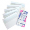 CF40 BUSTE BIAN STRIP/ZIP C/F 11X23 80GR