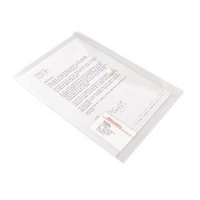 BUSTE CON BOTTONE-TASCA OD A4 TRASP CF5