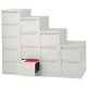 Classificatore 5 cassetti Bisley 47 x 62,2 x 151,1 - argento