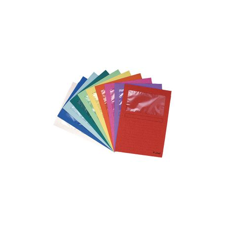 CF100 CARTELLINE CON FINESTRA COL.ASS