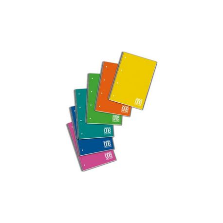 BLOCCO ONE COLOR PPL FORATO A4 80GR 5MM