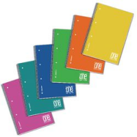 BLOCCO ONE COLOR PPL FORATO A5 80GR 1R