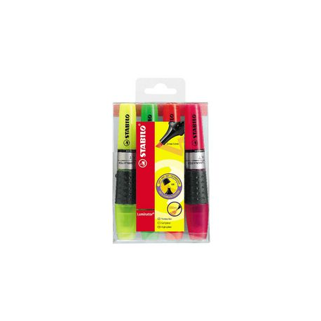 EVIDENZIATORI STABILO LUMINATOR AST 4 CL