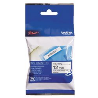 NASTRO SERIE M 12 MM NERO SU BIANCO