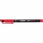 PENNARELLI OHP STABILO FIN ROSSO 10 P