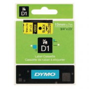 DYMO NASTRI 19MMX7M NERO SU GIALLO