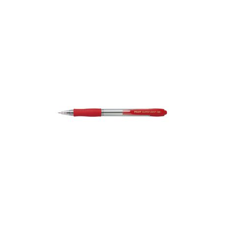 CF 12 PENNE SUPER GRIP MEDIO ROSSO PILOT