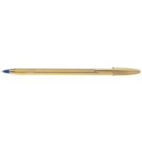 PENNA A SFERA ORO INCH BLU BIC CRISTAL