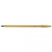PENNA A SFERA ORO INCH BLU BIC CRISTAL