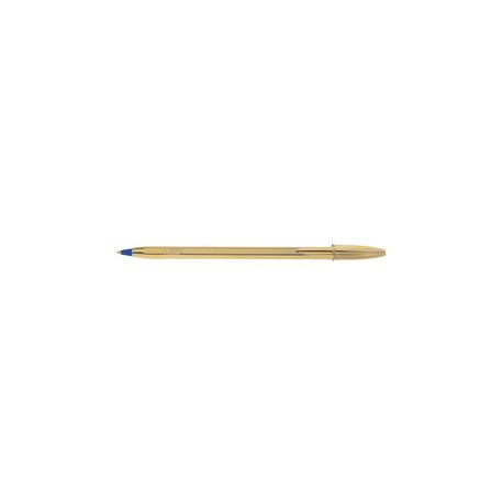 PENNA A SFERA ORO INCH BLU BIC CRISTAL