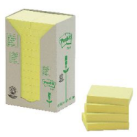 24 POST-IT RICICLATI 38X51 GIALLO NAT