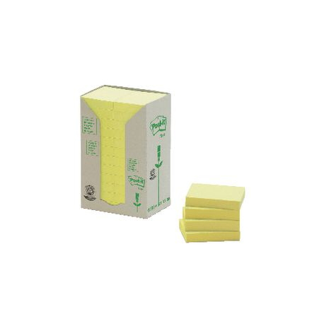 24 POST-IT RICICLATI 38X51 GIALLO NAT