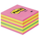 POST IT CUBO NEON ROSA 76X76