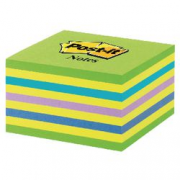 POST IT CUBO NEON BLU/VERDE 76X76