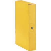 SCATOLA EUROBOX DORSO 6 CM GIALLO