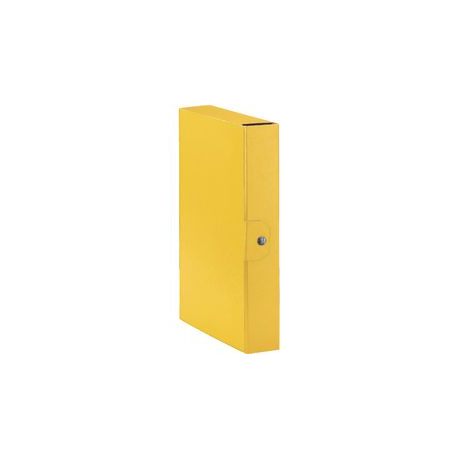 SCATOLA EUROBOX DORSO 6 CM GIALLO