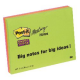 PC4 SUPER STICKY 4 COLORI POST-IT XXL