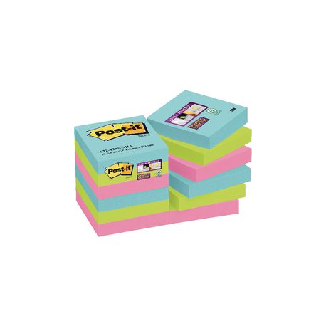 CF12 POST-IT SS MIAMI 47,6 X 47,6 MM
