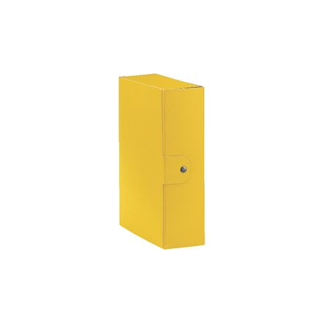 SCATOLA EUROBOX DORSO 10 CM GIALLO