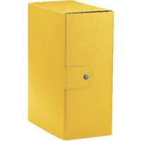 SCATOLA EUROBOX DORSO 15 CM GIALLO