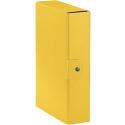SCATOLA EUROBOX DORSO 8 CM GIALLO