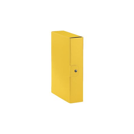 SCATOLA EUROBOX DORSO 8 CM GIALLO
