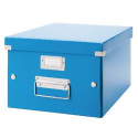 SCATOLA A4 CLICK N STORE AZZURRO LEITZ