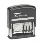 TIMBRO TRODAT 4817 DATA/TESTO ITALIANO