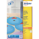 ETICHETTE PER DVD LASER COPERTURA TOTALE DIAMETRO 117MM 50PZ