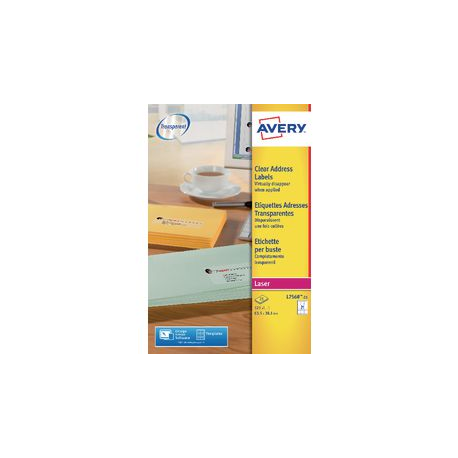 ETICH LAS AVERY 63,5X38,1 MM TR 525PZ