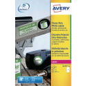 ETICHETTE RESISTENTI PERMANENTI POLIESTERE BIANCO LASER E INKJET AVERY 210X297 10PZ