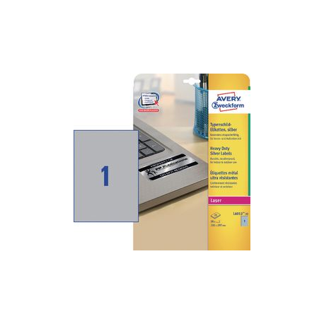 ETICHETTE  POLIEST ARG 210X297