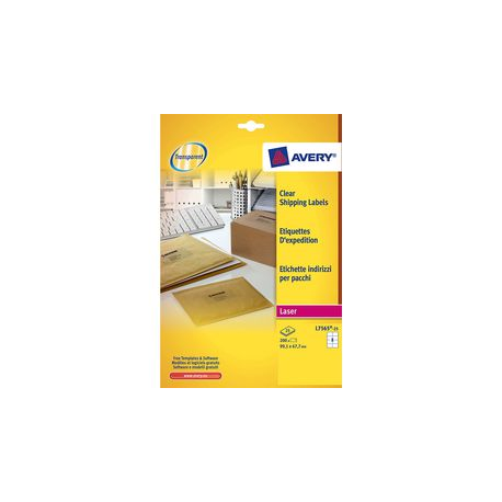 CF25 ETICH LASER TRASP AVERY 210X297MM