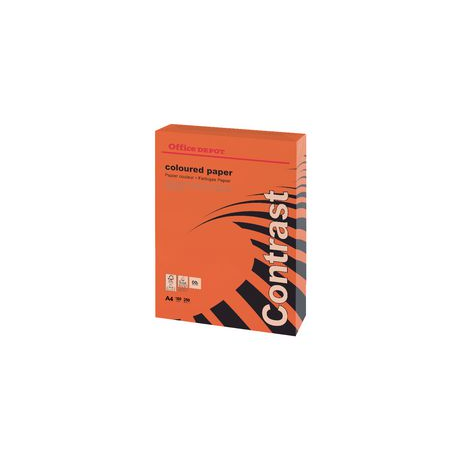 Office Depot Contrast Intensi Rosso carta A4 risma/250 ff 160g