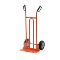CARRELLO IN ACCIAIO CON PALA FISSA
