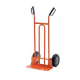 CARRELLO IN ACCIAIO CON PALA FISSA