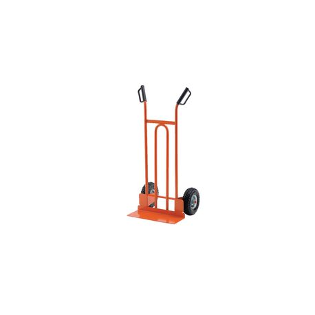 CARRELLO IN ACCIAIO CON PALA FISSA