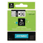 DYMO NASTRI 19MMX7M NERO SU BIANCO
