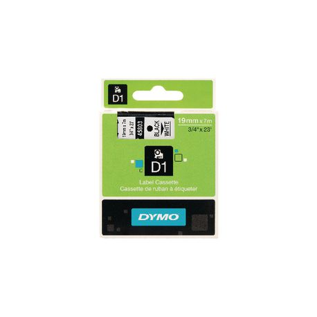 DYMO NASTRI 19MMX7M NERO SU BIANCO