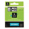DYMO NASTRI 9MMX7M NERO-TRASPAR
